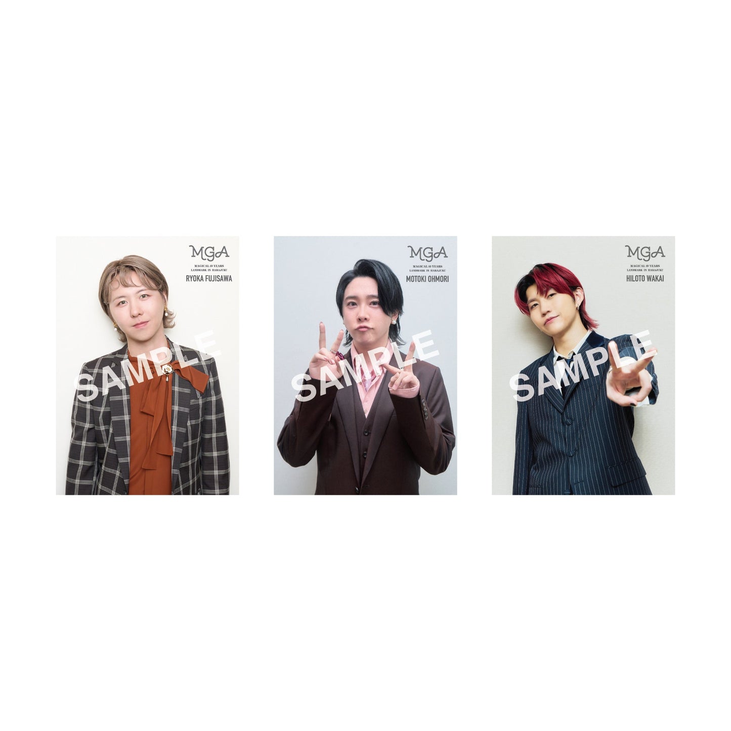 MGA Special Photo Card Set “LANDMARK IN HARAJUKU”