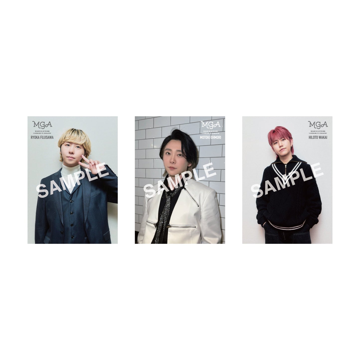 MGA Special Photo Card Set “LANDMARK IN HARAJUKU”
