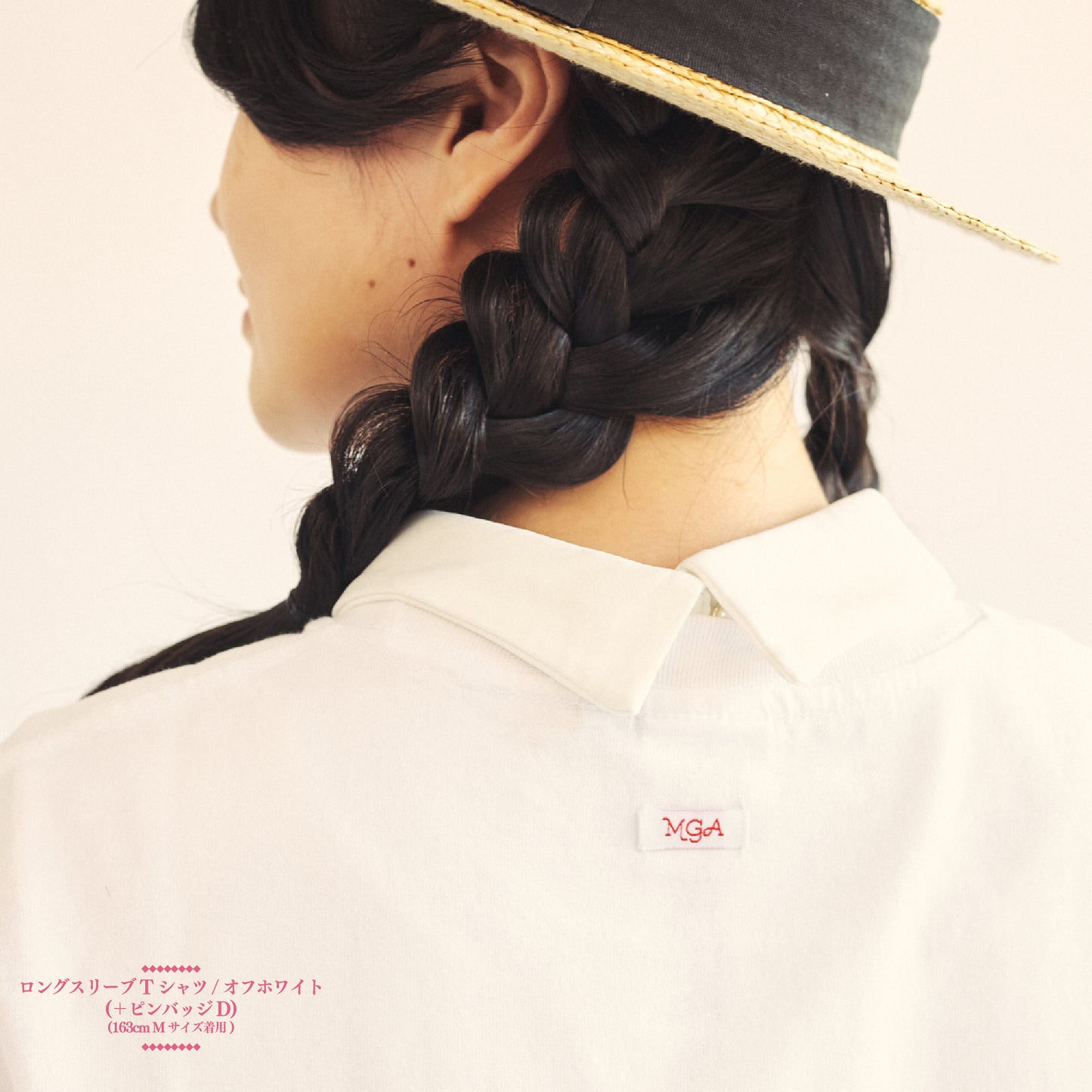 LANDMARK IN HARAJUKU Long-Sleeve T-Shirt / White