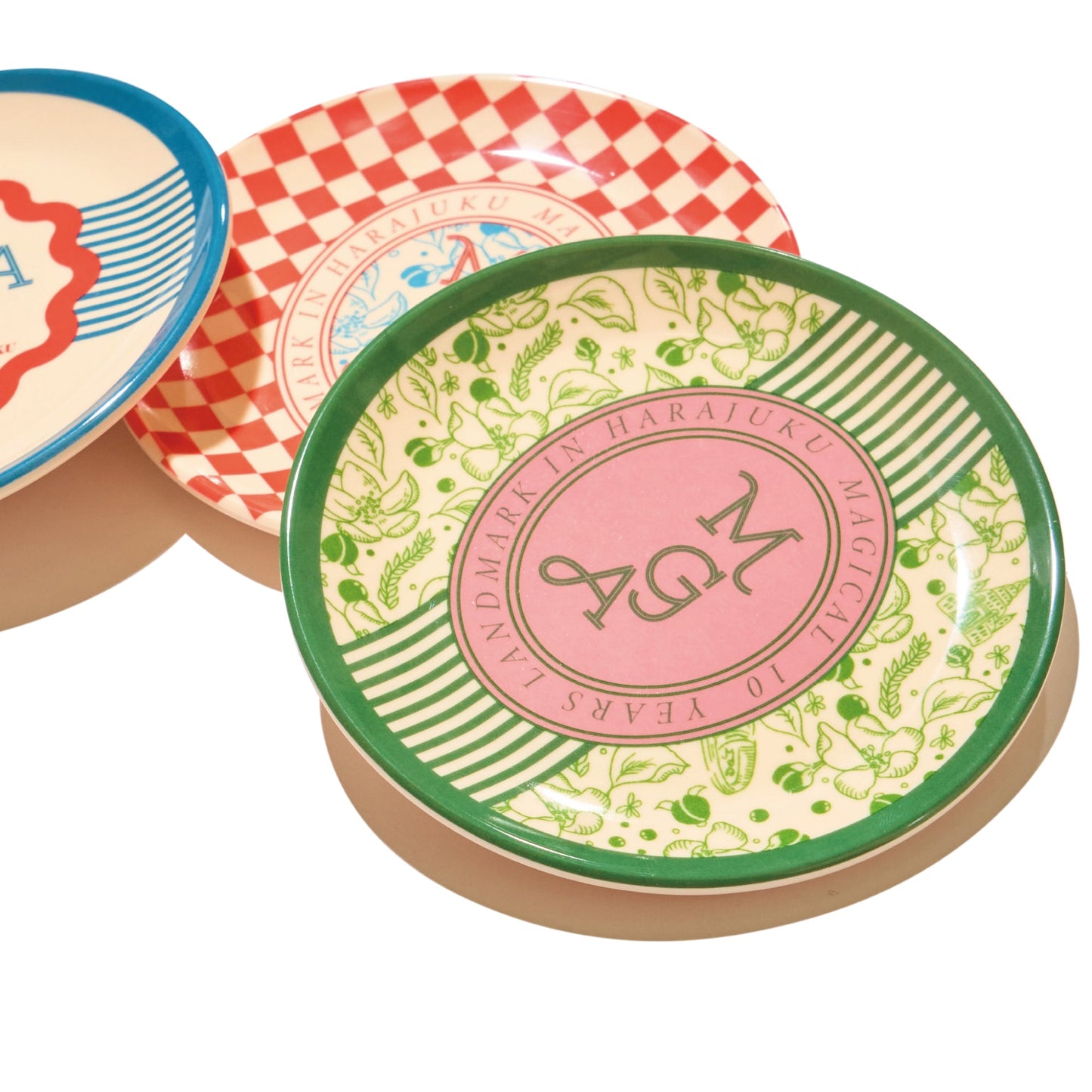 LANDMARK IN HARAJUKU Melamine Plate / Small / Green