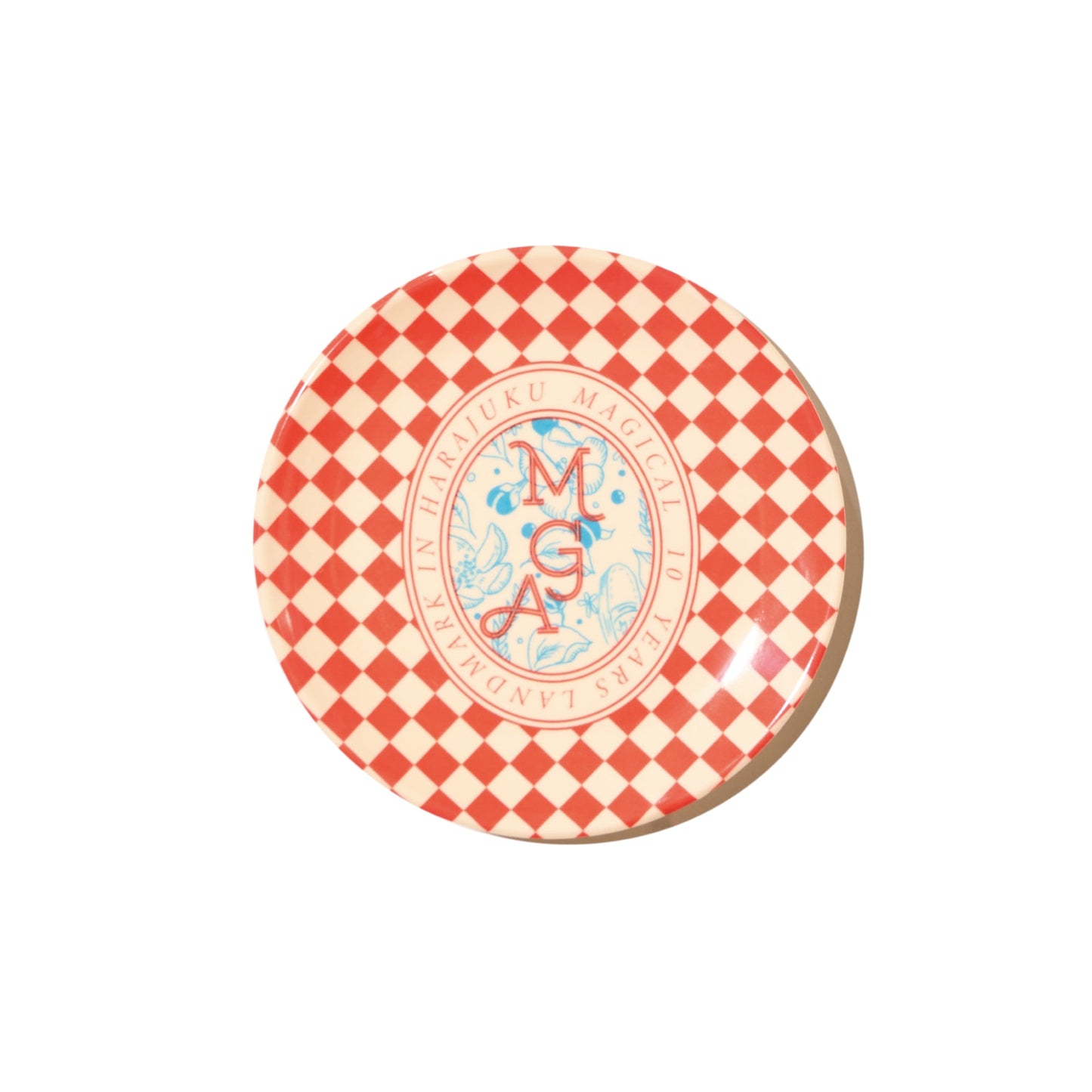LANDMARK IN HARAJUKU Melamine Plate / Small / Red