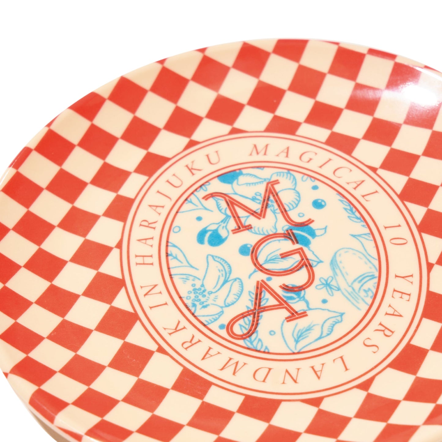 LANDMARK IN HARAJUKU Melamine Plate / Small / Red
