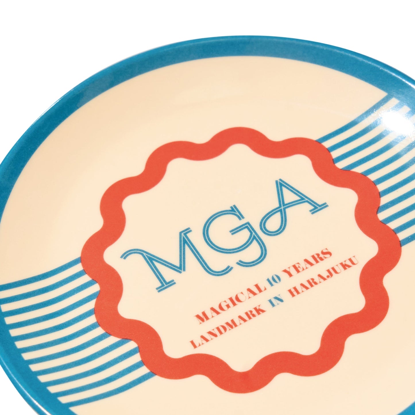 LANDMARK IN HARAJUKU Melamine Plate / Small / Blue