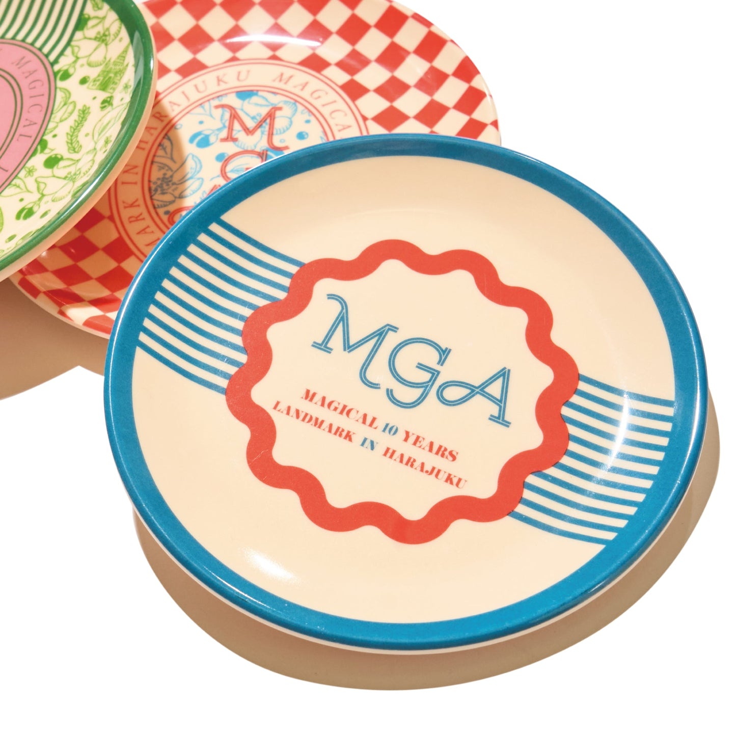 LANDMARK IN HARAJUKU Melamine Plate / Small / Blue