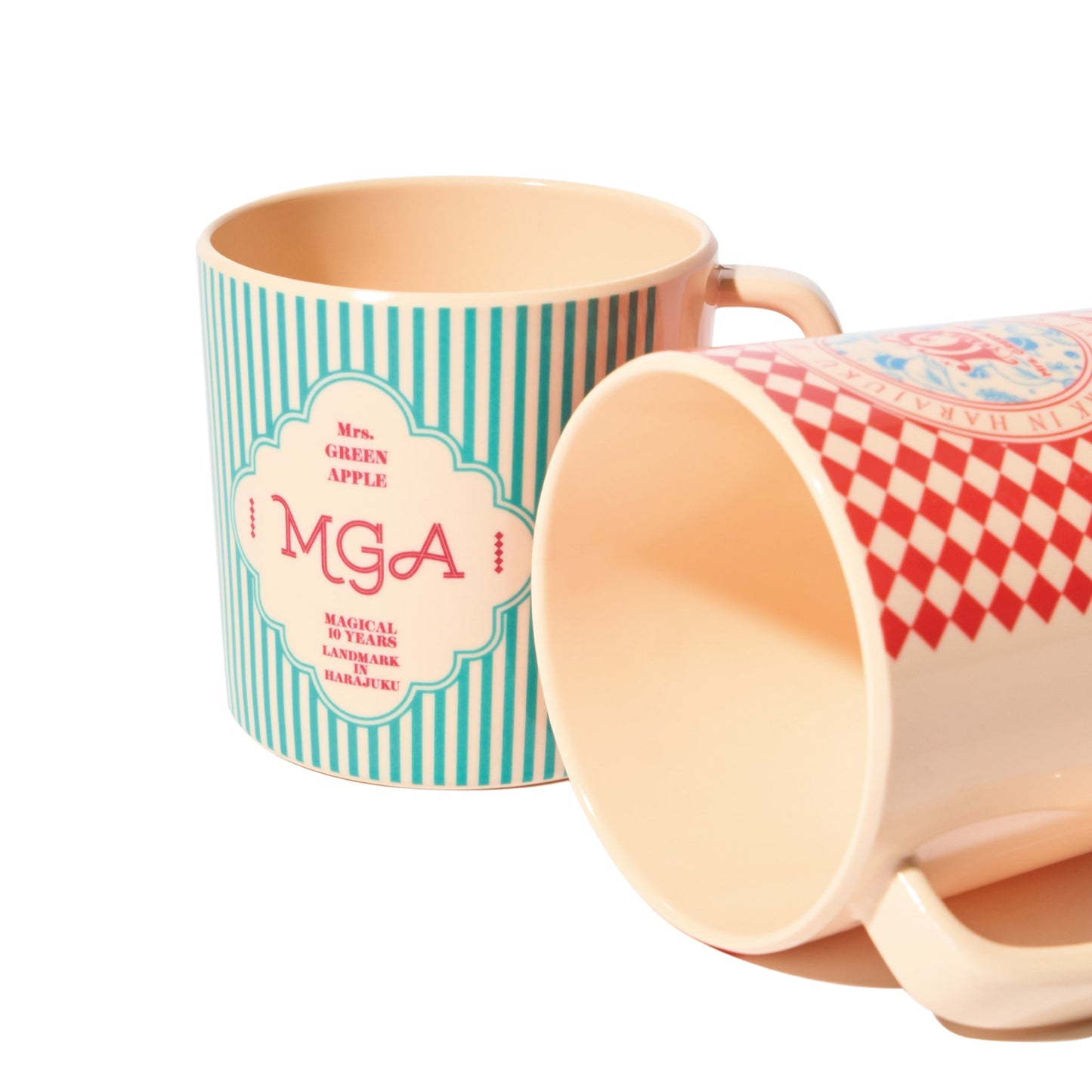 LANDMARK IN HARAJUKU Melamine Mug / Blue-Green