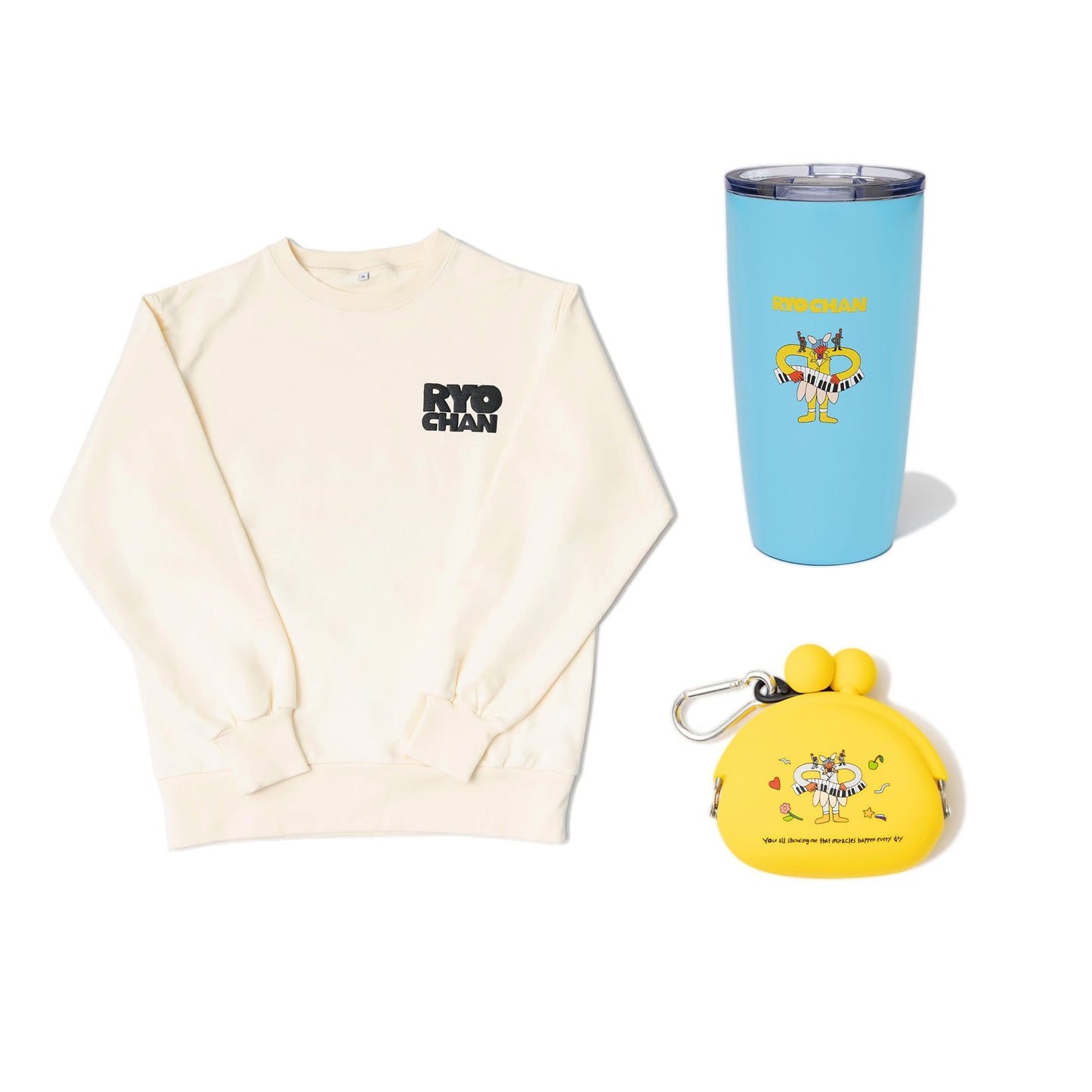 RYOCHAN OMEDETO SPECIAL BOX(TUMBLER / COIN CASE / SWEATSHIRT)