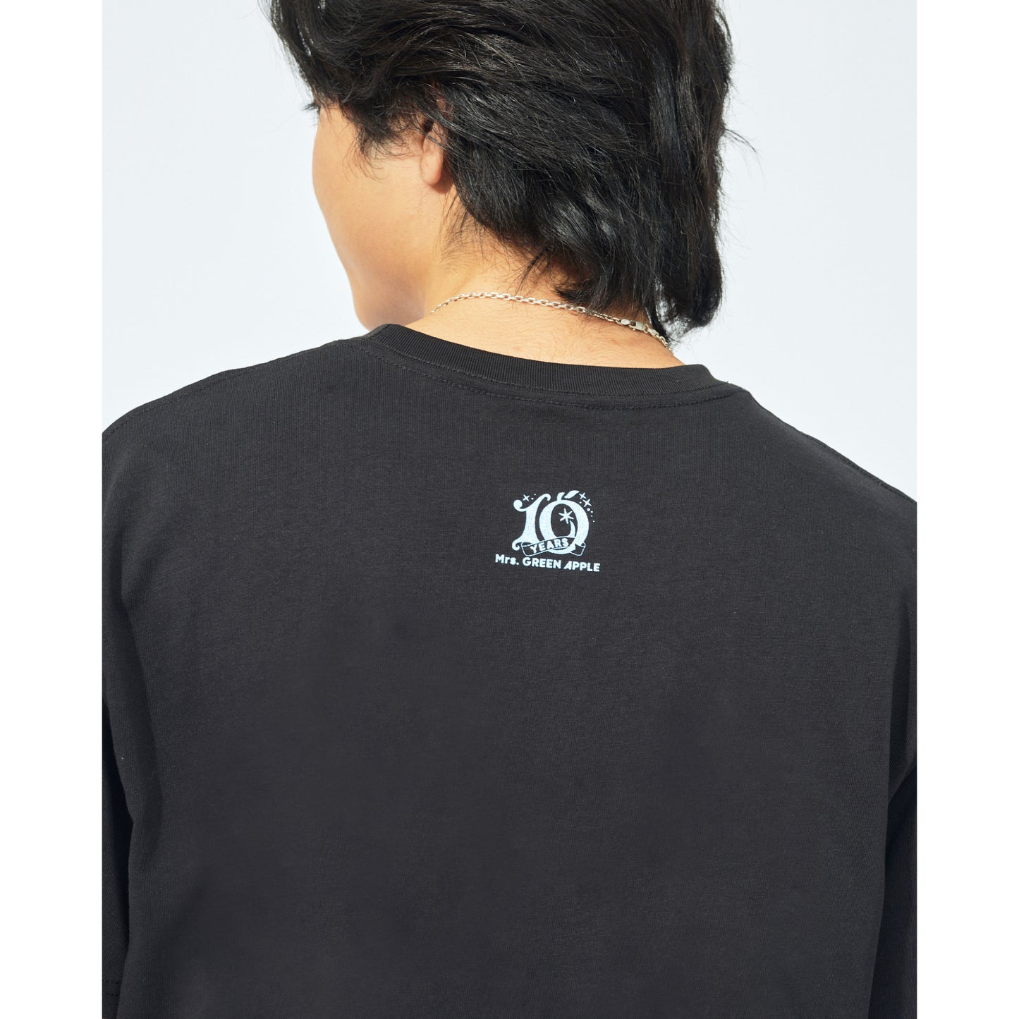 FJORD グリッターロゴTシャツ / ブラック