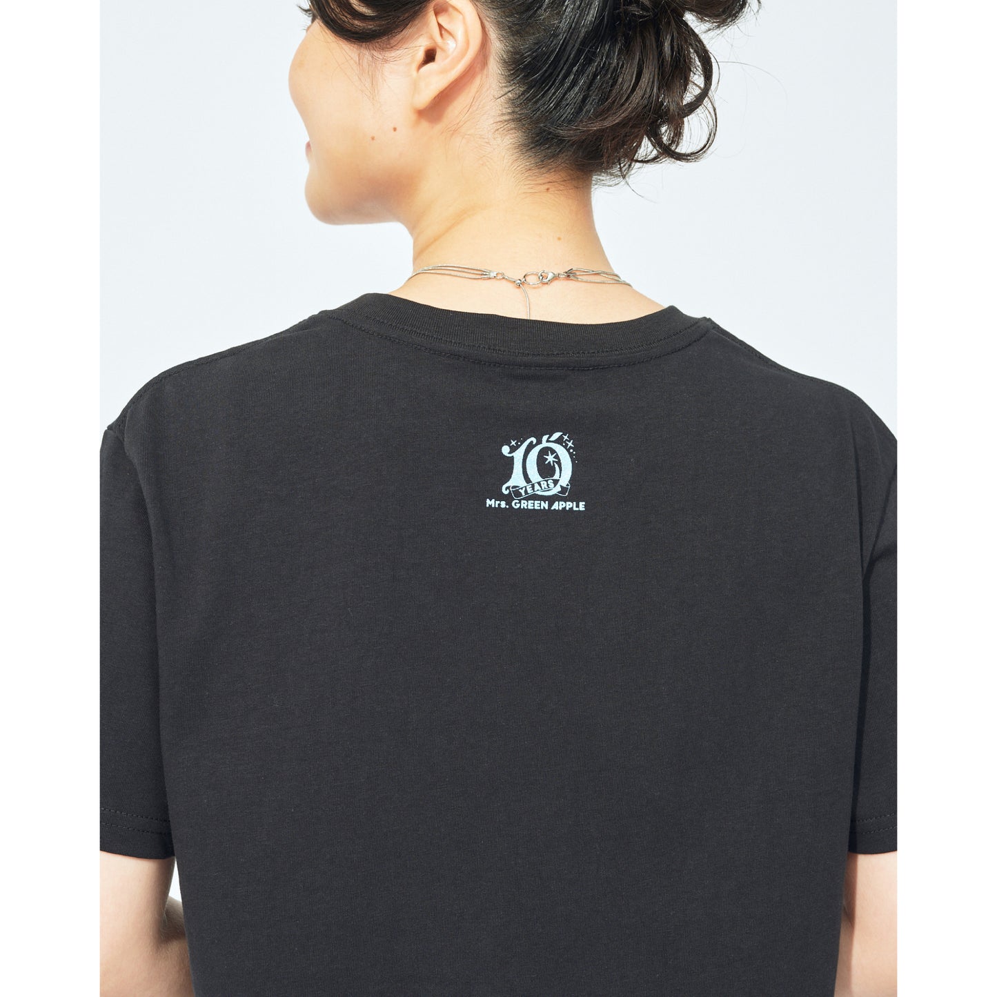 FJORD グリッターロゴTシャツ / ブラック