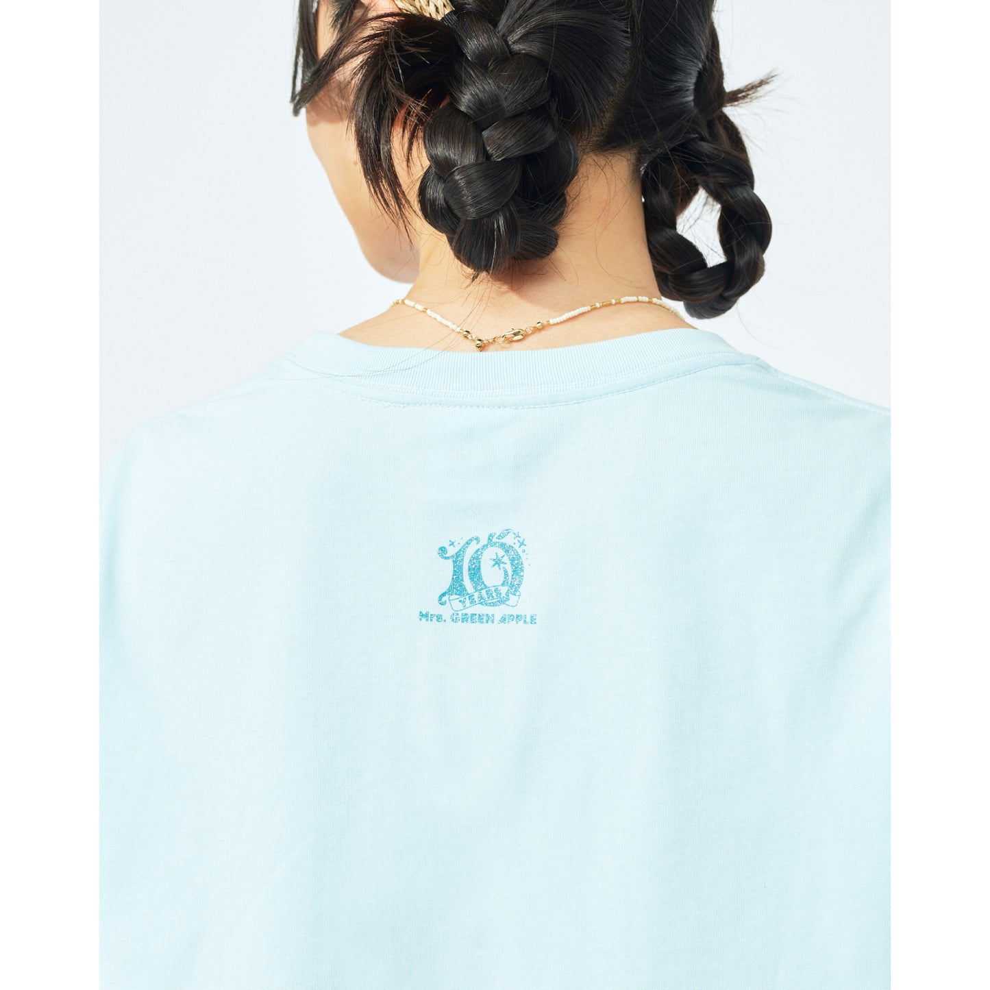 FJORD クリスタルTシャツ / ライトブルー