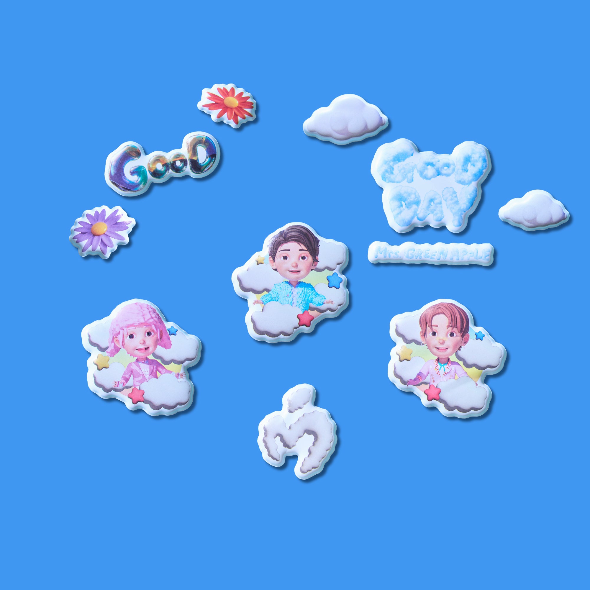 ぷくっとシールまとめ売り ぷっくりシール まとめ売り 17枚 セット - メルカリ