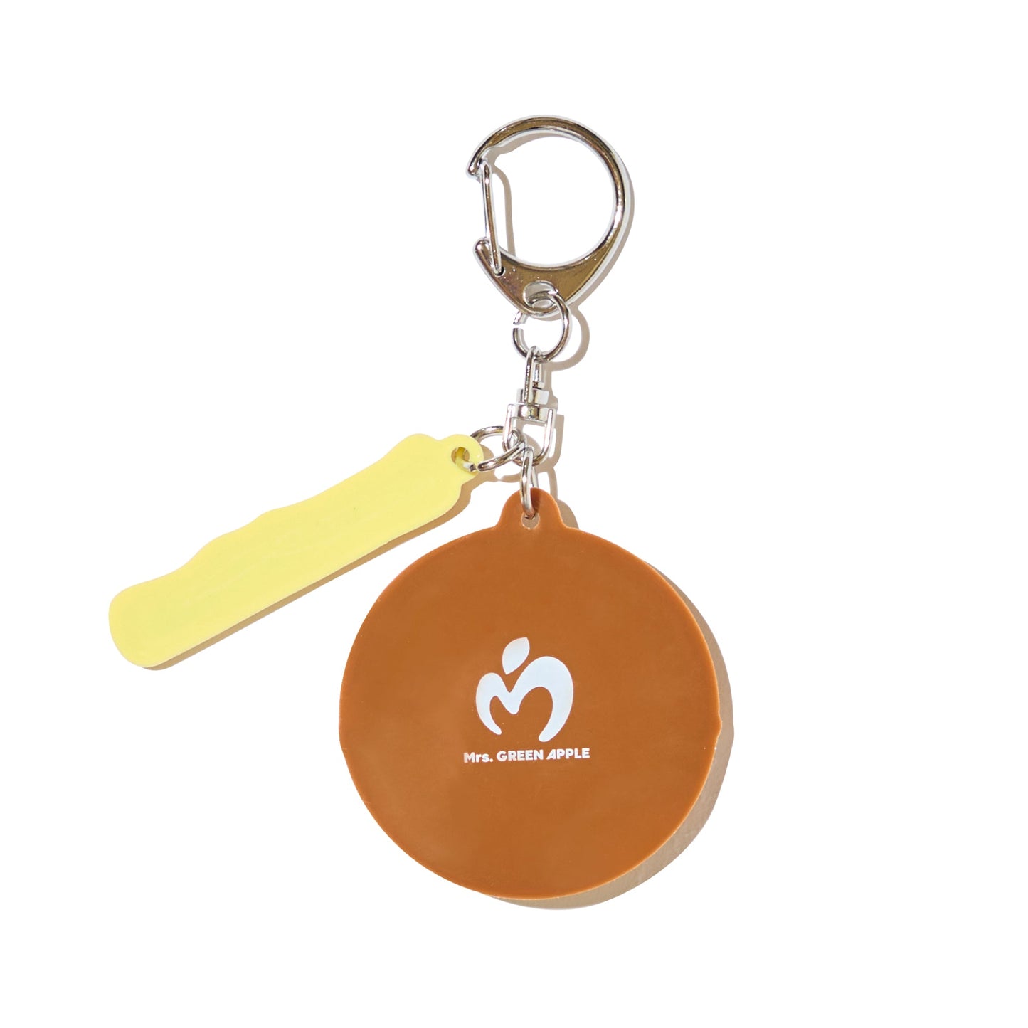 "breakfast" Rubber Keychain / A