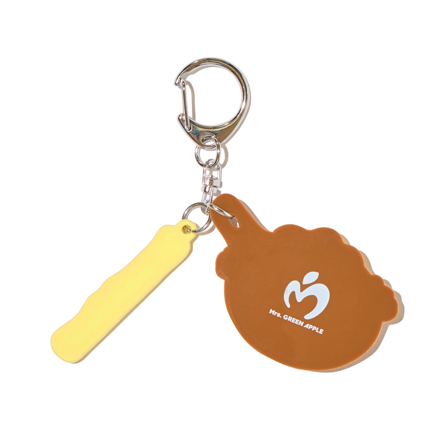 "breakfast" Rubber Keychain / B