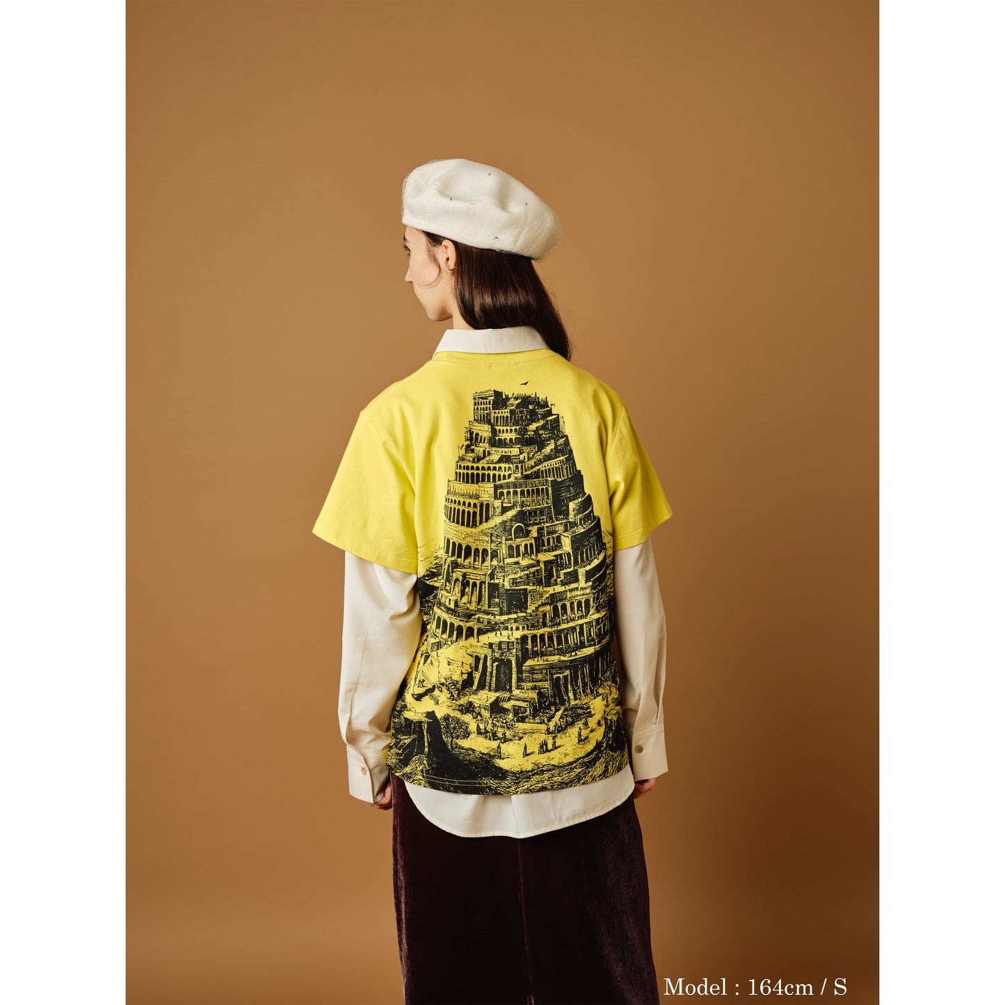 “BABEL no TOH” T-shirt / Yellow