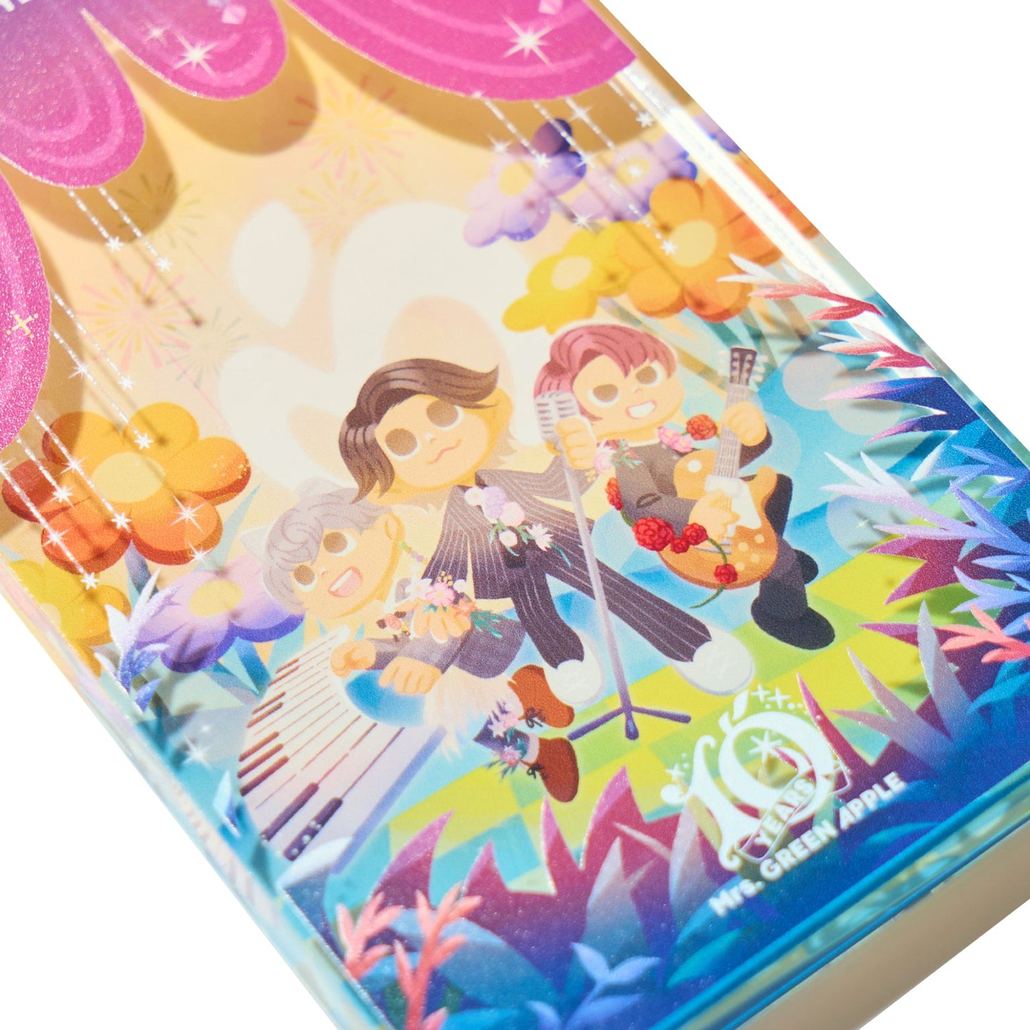 MAGICAL 10 YEARS LANDMARK Acrylic Block