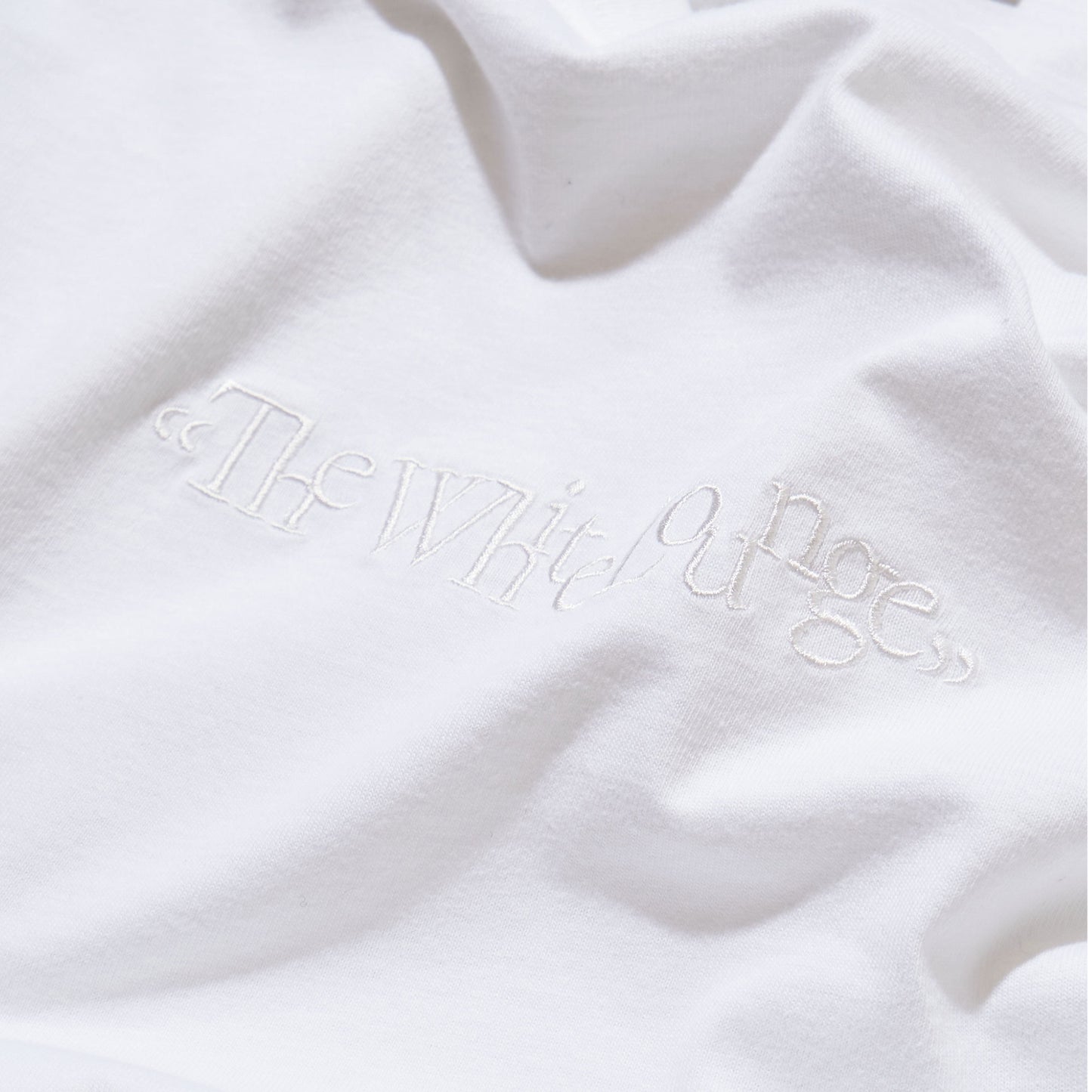 The White Lounge T-shirt / White