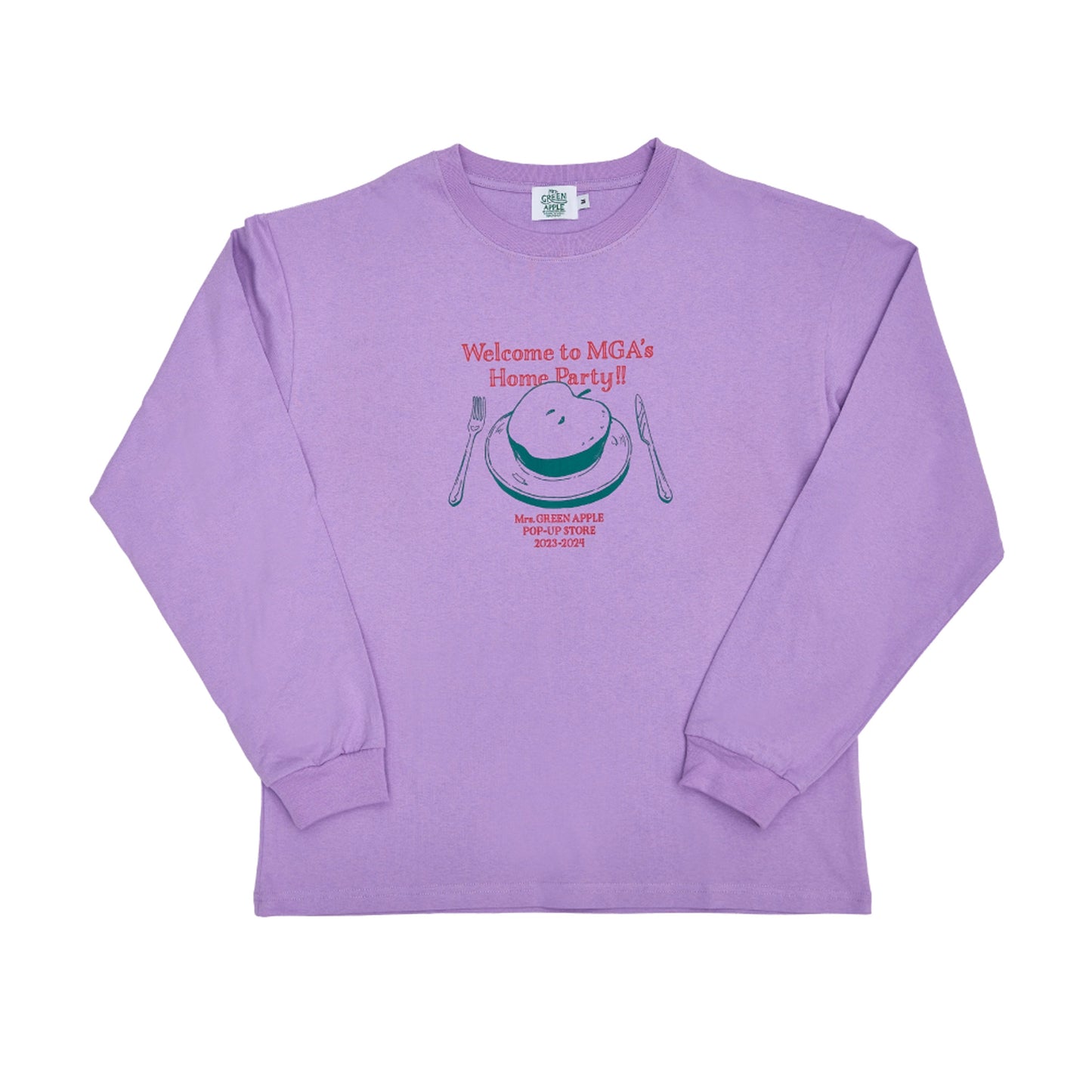 Long Sleeve T-shirt Purple