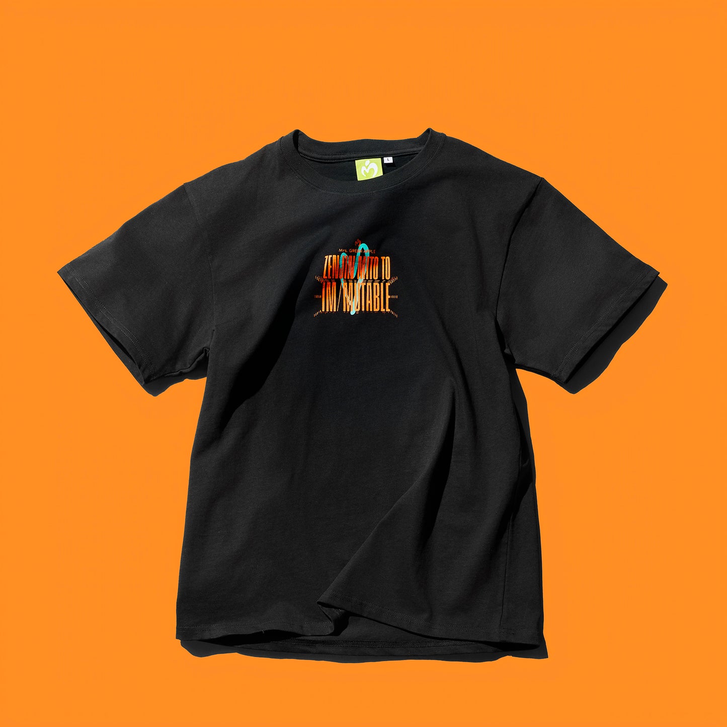  IM/MUTABLE​ Logo T-shirt A / Black