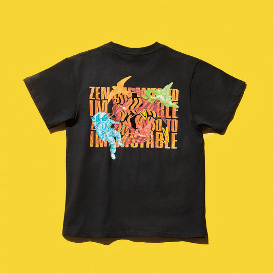  IM/MUTABLE​ Logo T-shirt B / Black