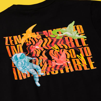  IM/MUTABLE​ Logo T-shirt B / Black