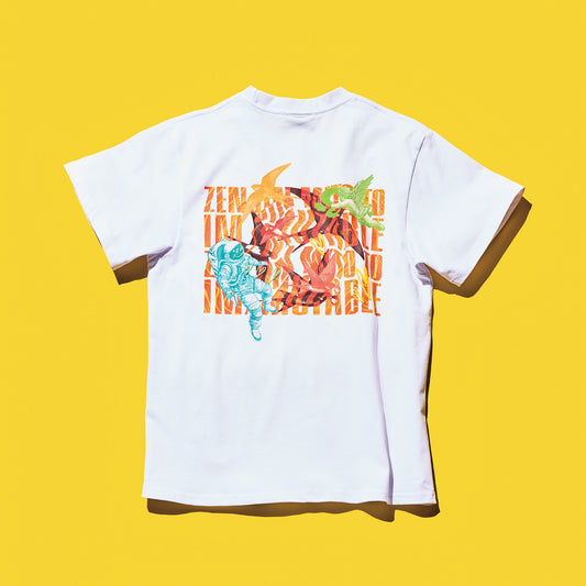 IM/MUTABLE​ Logo T-shirt B / White