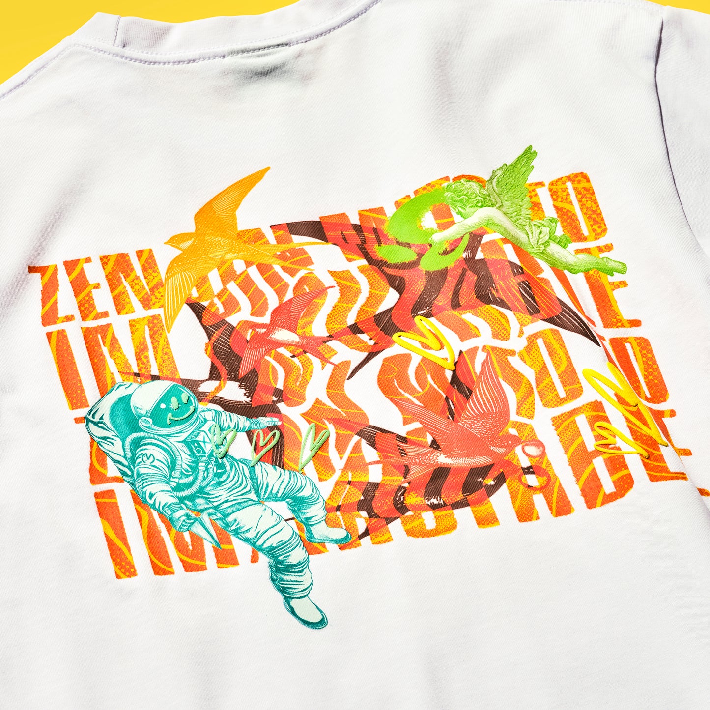  IM/MUTABLE​ Logo T-shirt B / White
