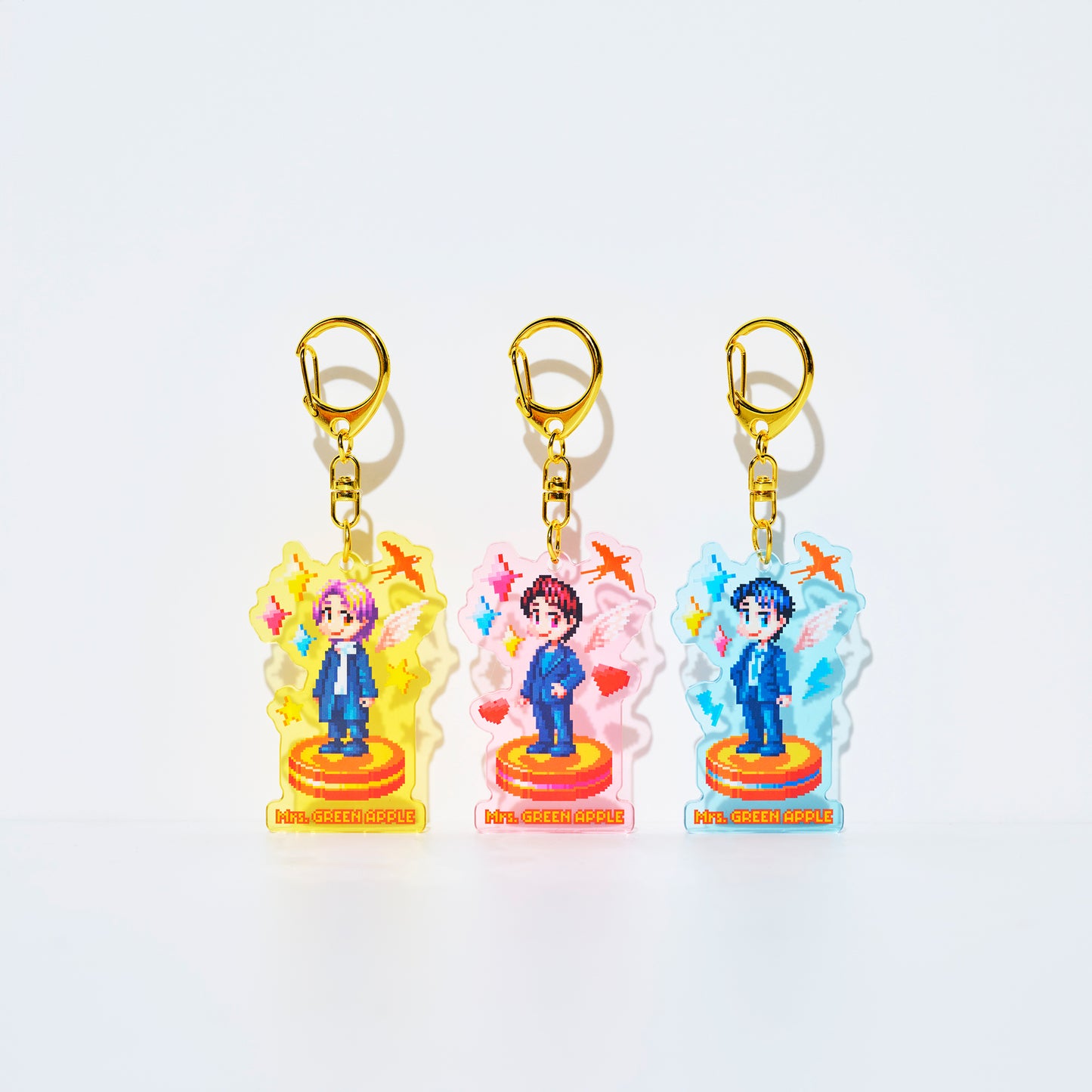  IM/MUTABLE​ ​Dot Acrylic Keychain Set