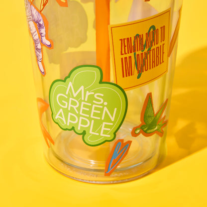 IM/MUTABLE Clear Tumbler / Orange