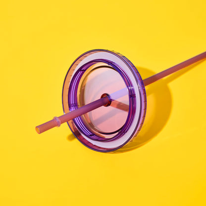  IM/MUTABLE Clear Tumbler / Purple