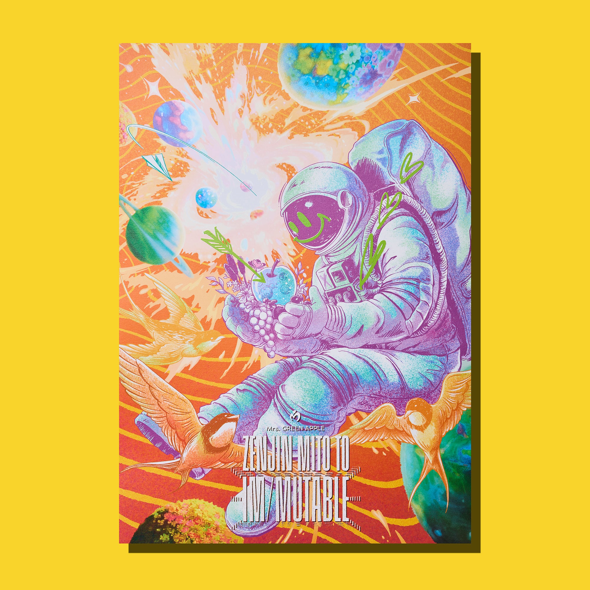 IM/MUTABLE ポスター / B – Mrs. GREEN APPLE OFFICIAL STORE