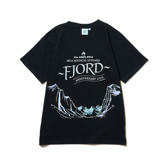 FJORD ロゴTシャツ / ブラック