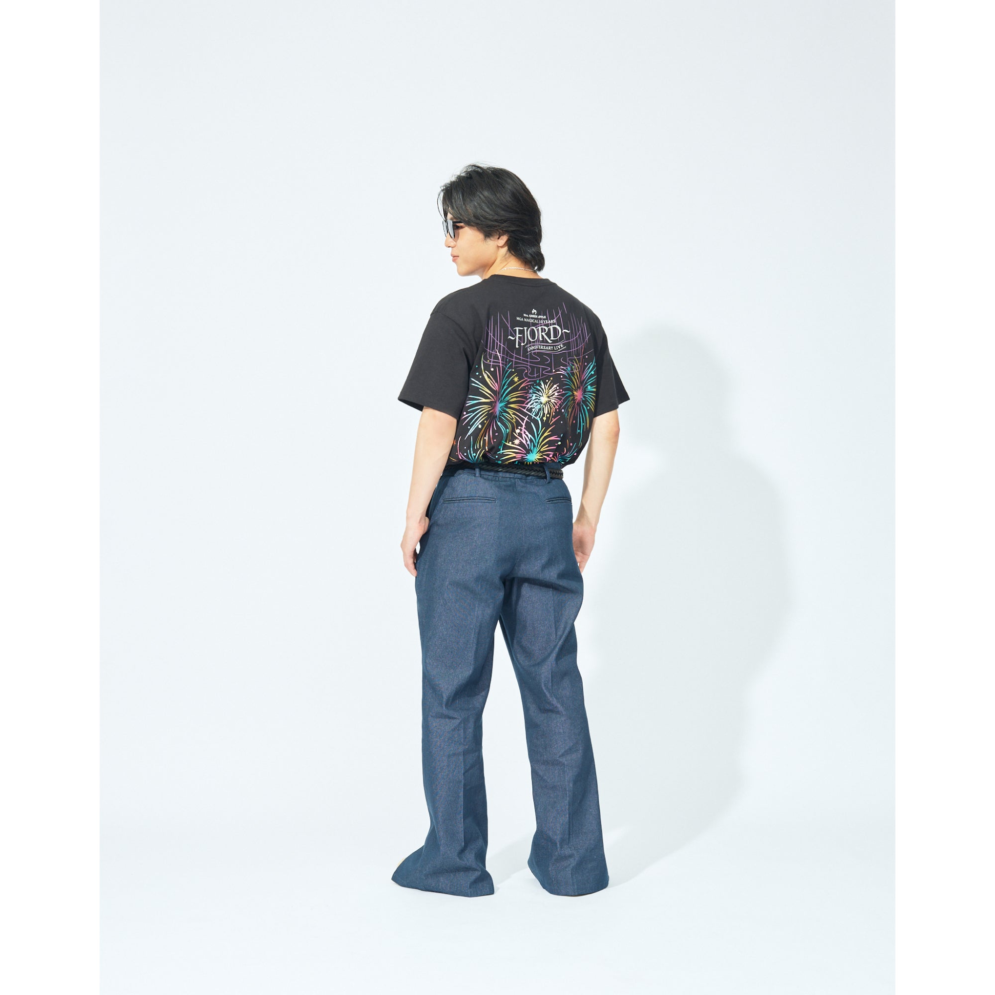 クロップド フィヨルド FJORD ロゴTシャツ ブラック⑤ MGA ミセス FJORD ロゴTシャツ / ブラック – Mrs. GREEN APPLE OFFICIAL STORE