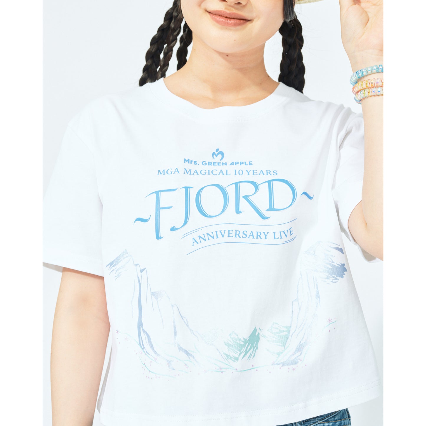 FJORD ロゴTシャツ / ホワイト