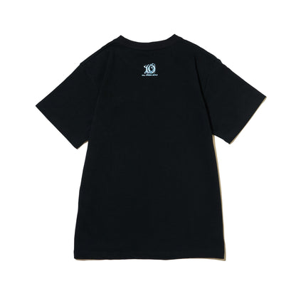 FJORD グリッターロゴTシャツ / ブラック