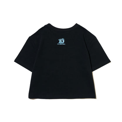 FJORD グリッターロゴTシャツ / ブラック