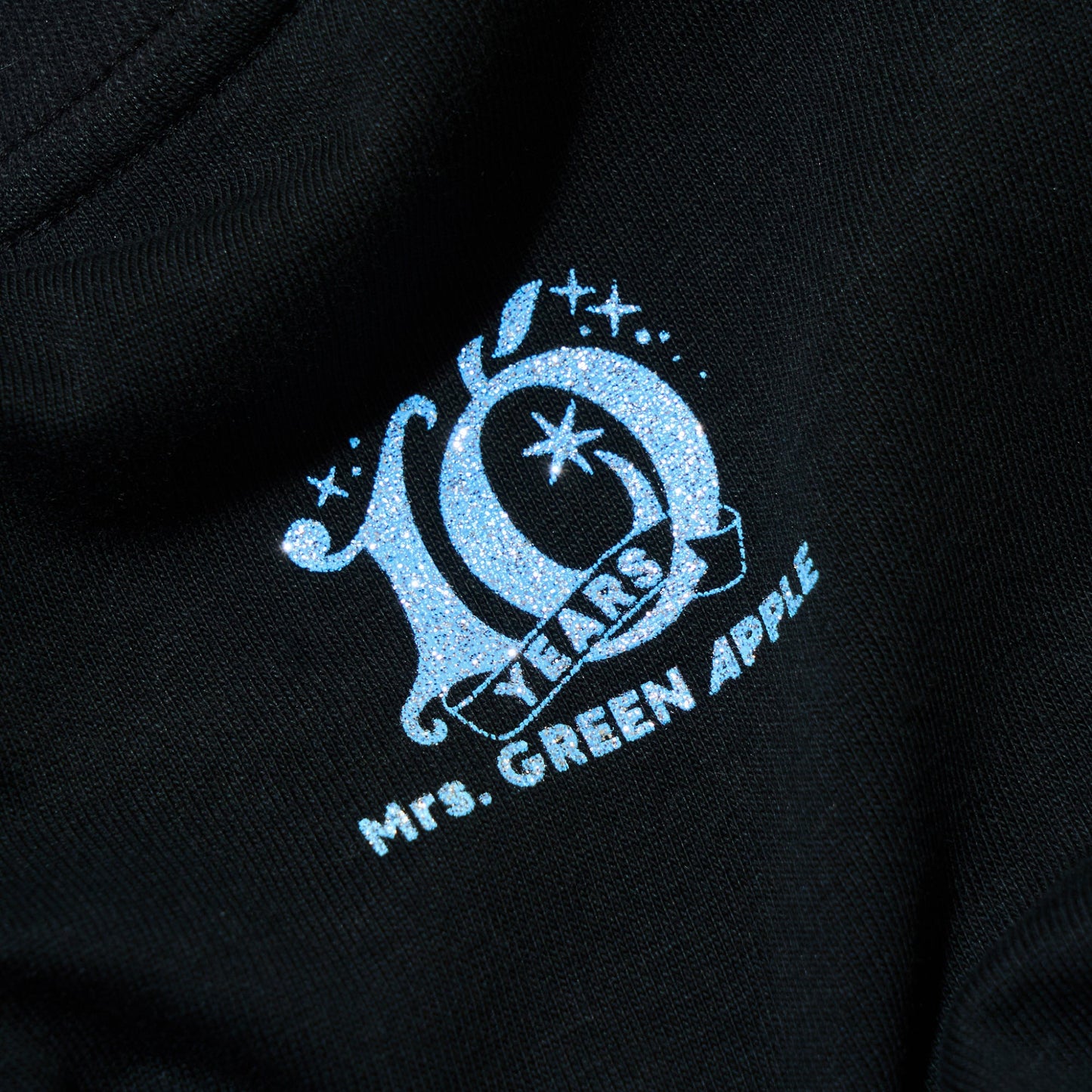 FJORD グリッターロゴTシャツ / ブラック