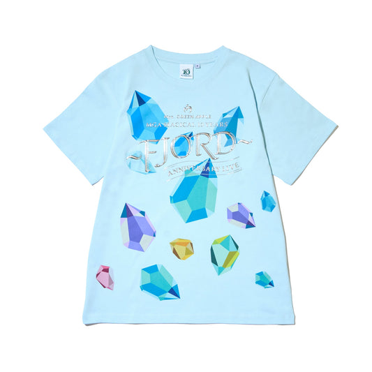 FJORD クリスタルTシャツ / ライトブルー