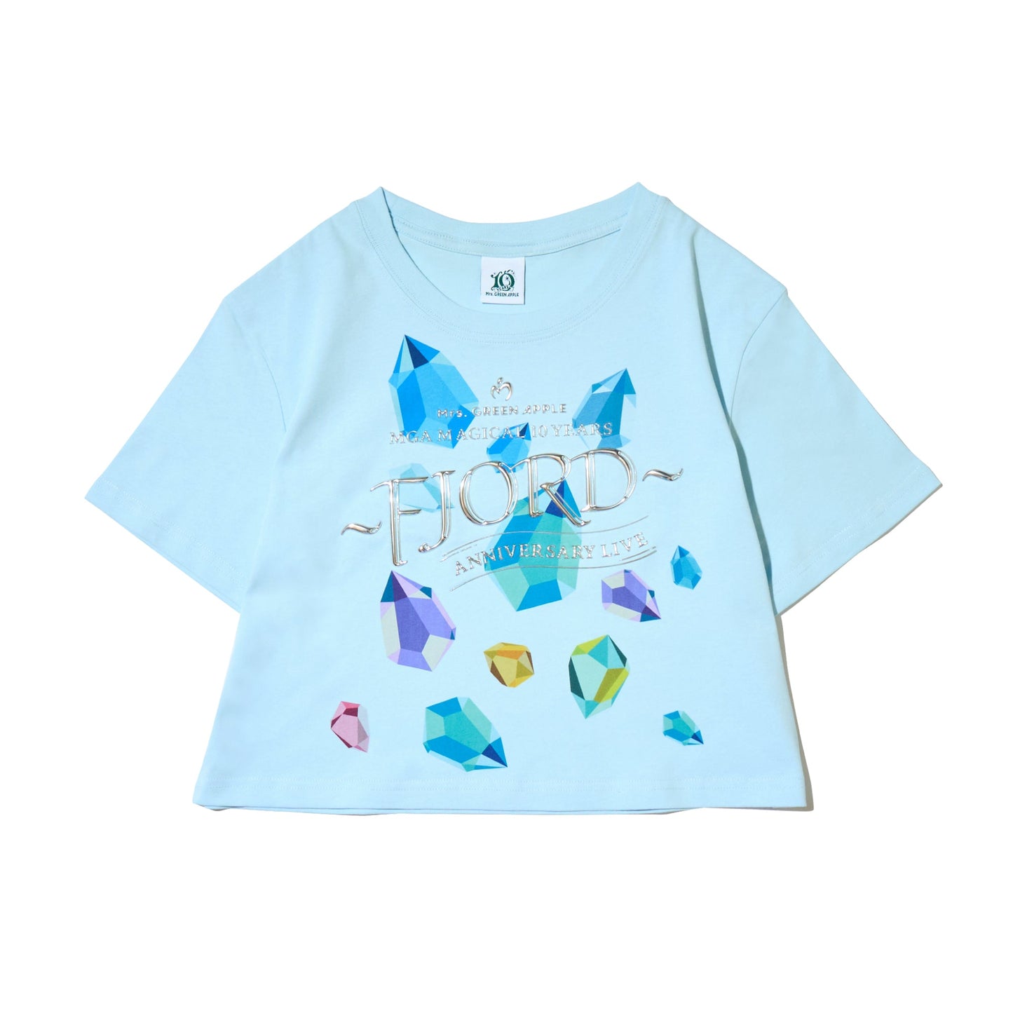 FJORD クリスタルTシャツ / ライトブルー