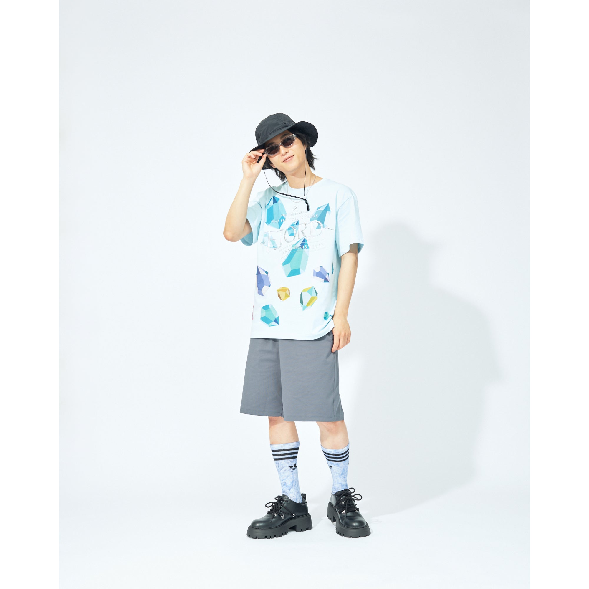 【本日在庫ラスト】ミセスFJORDライブ クリスタルTシャツ(レディース) FJORD Tシャツ – Mrs. GREEN APPLE OFFICIAL STORE