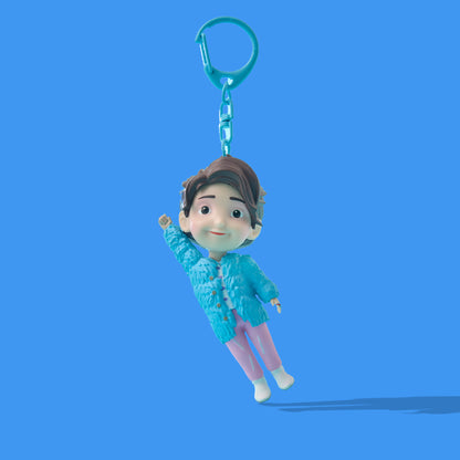 "GOOD DAY" Figure Keychain / Motoki Ohmori
