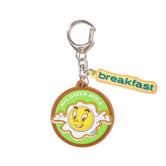「breakfast」ラバーキーホルダー / A