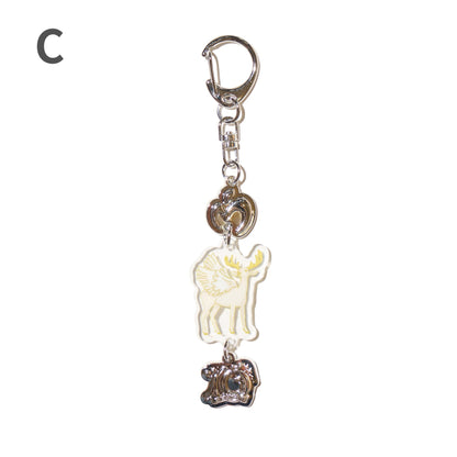MAGICAL 10 YEARS LANDMARK Random Charm Keychain (16 Types Complete)