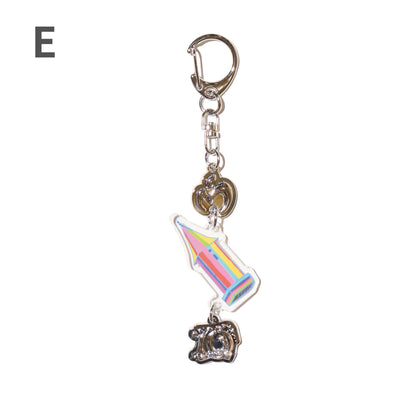 MAGICAL 10 YEARS LANDMARK Random Charm Keychain (16 Types Complete)