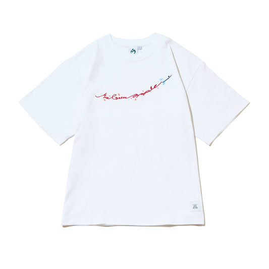 MGA Rocket Embroidery T-shirt / White