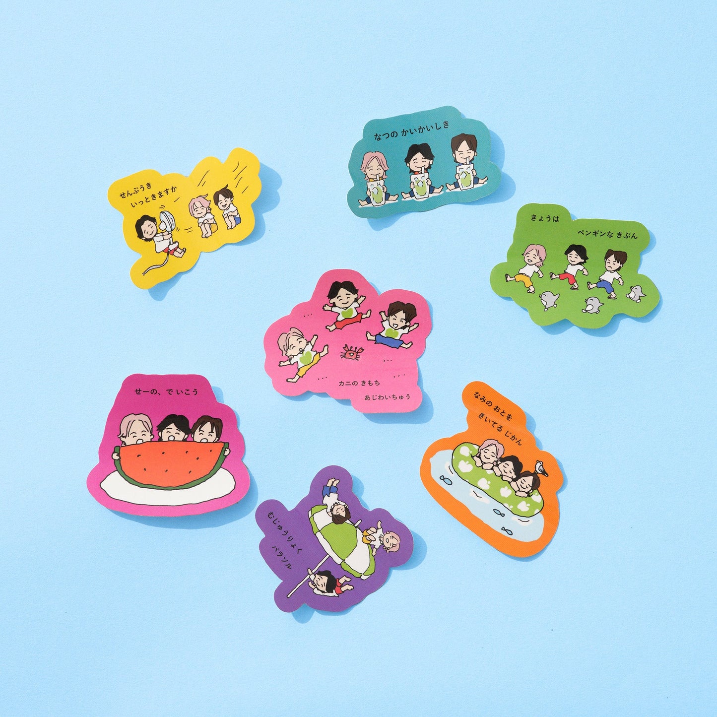 [First Sales Period] Misesu No Natsu Goods Sticker Set