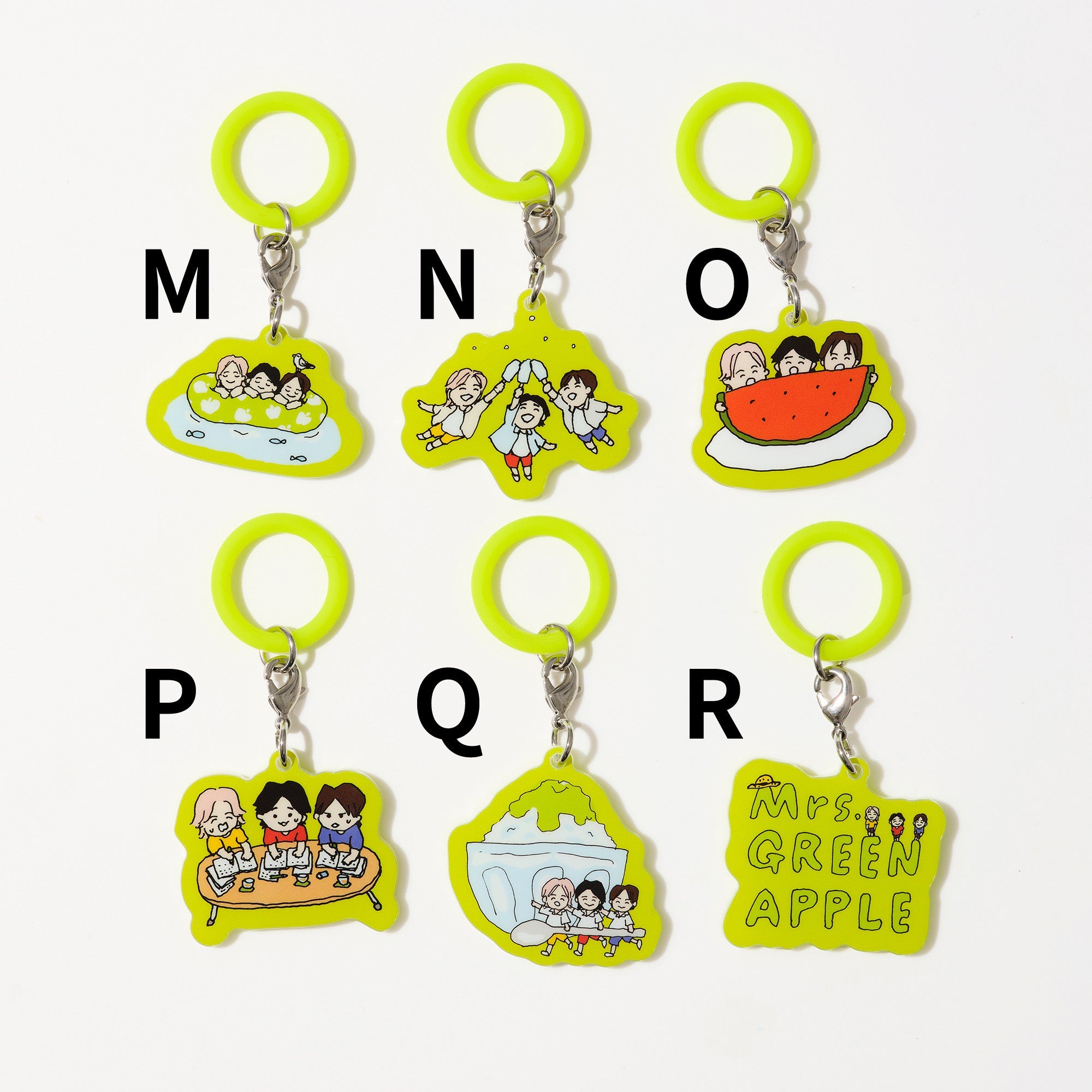 一次受付】ミセスのなつグッズ めじるしチャーム(ランダム18種) – Mrs