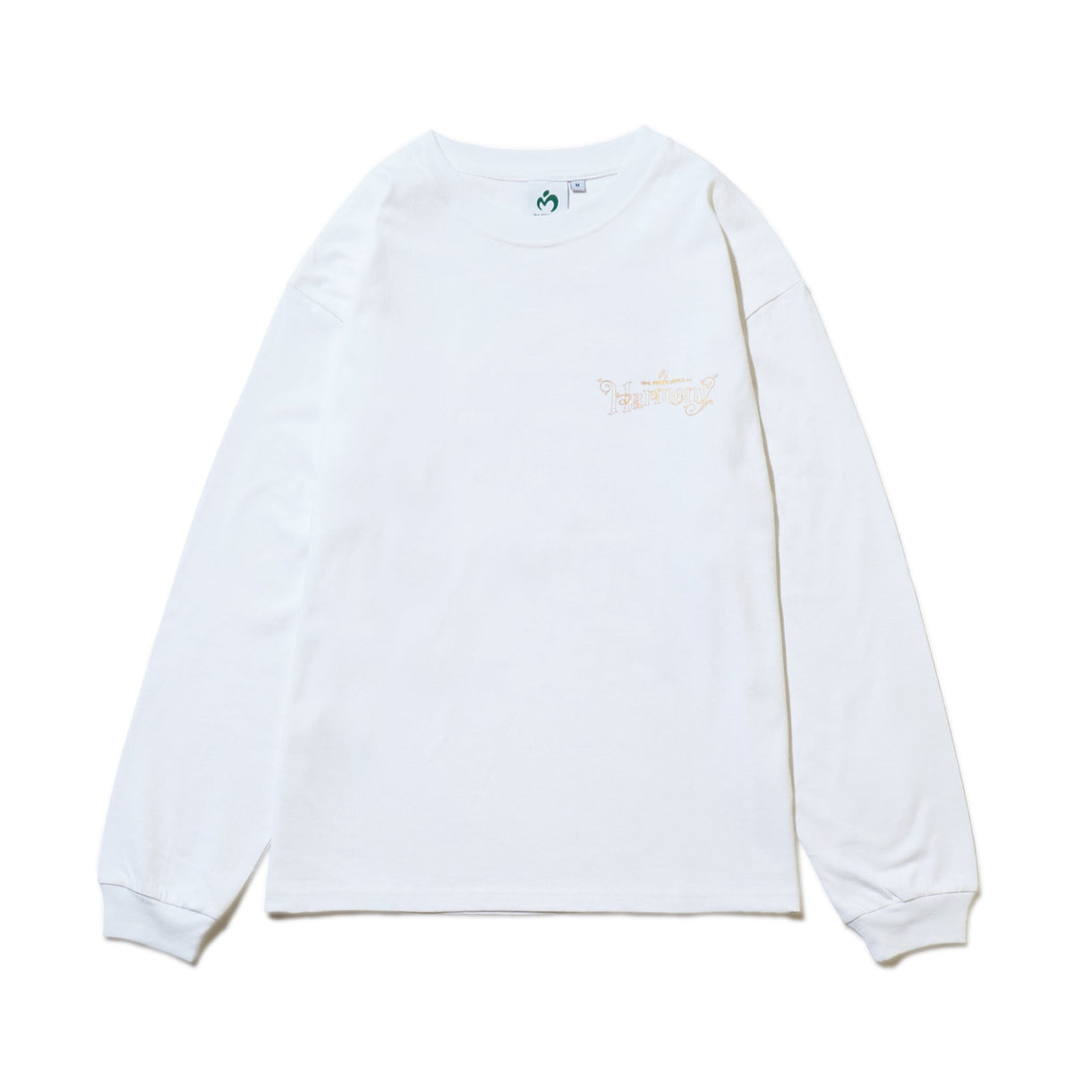 MGA on “Harmony” Long Sleeve T-shirt / White – Mrs. GREEN APPLE 