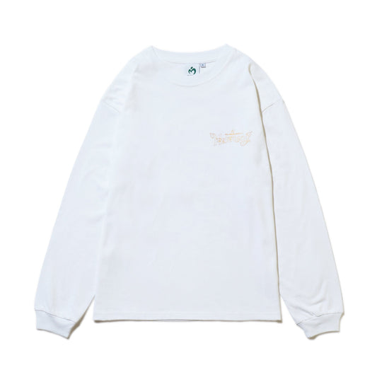 MGA on “Harmony” Long Sleeve T-shirt / White