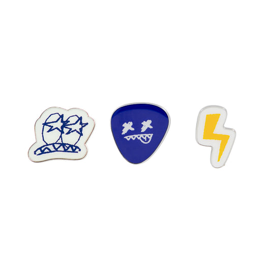 WAKAI HILOTO OVER CHARGE Pins Set (3pcs)
