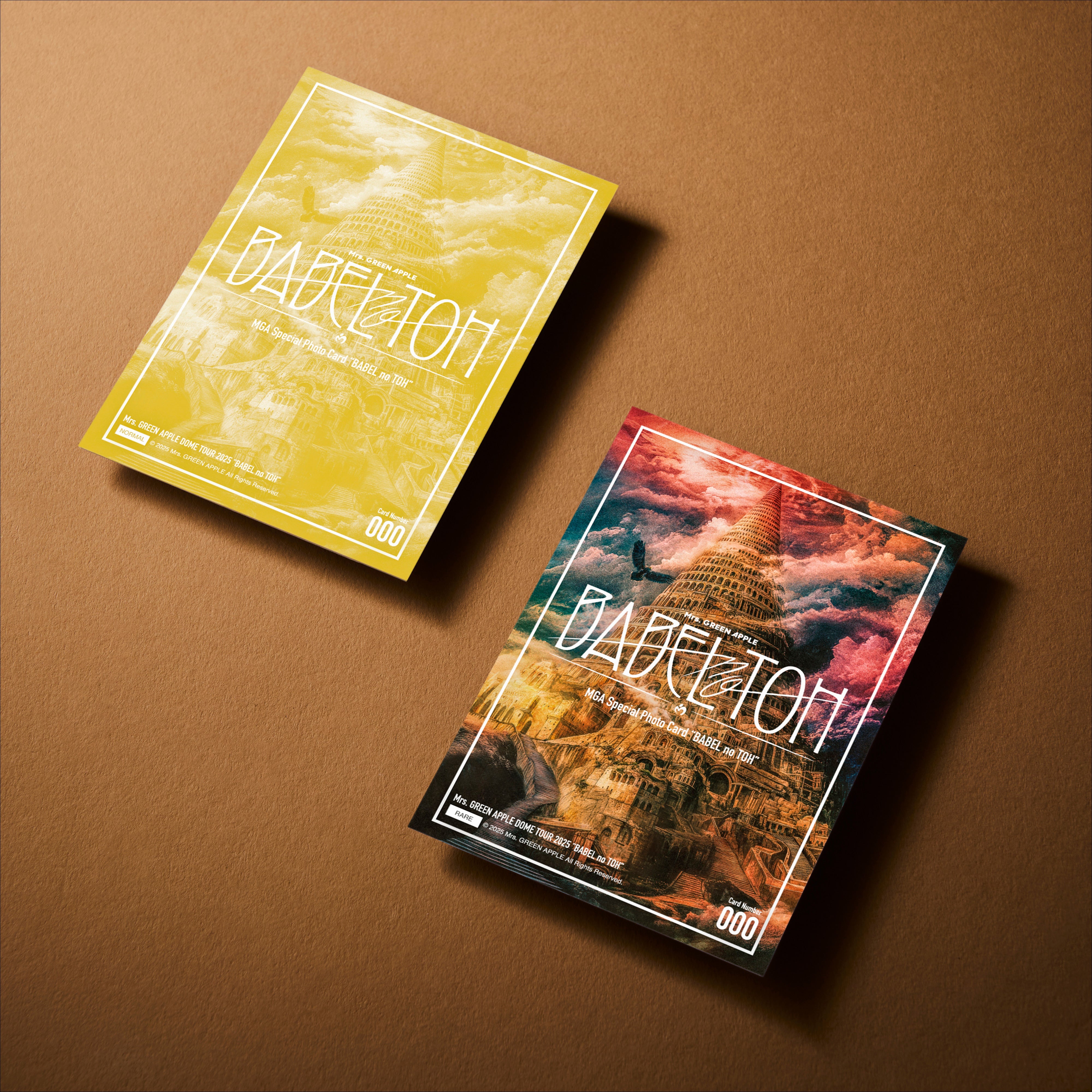 Mrs. GREEN APPLE MGA フォトカード MGA Special Photo Card Set “BABEL no TOH” – Mrs. GREEN APPLE