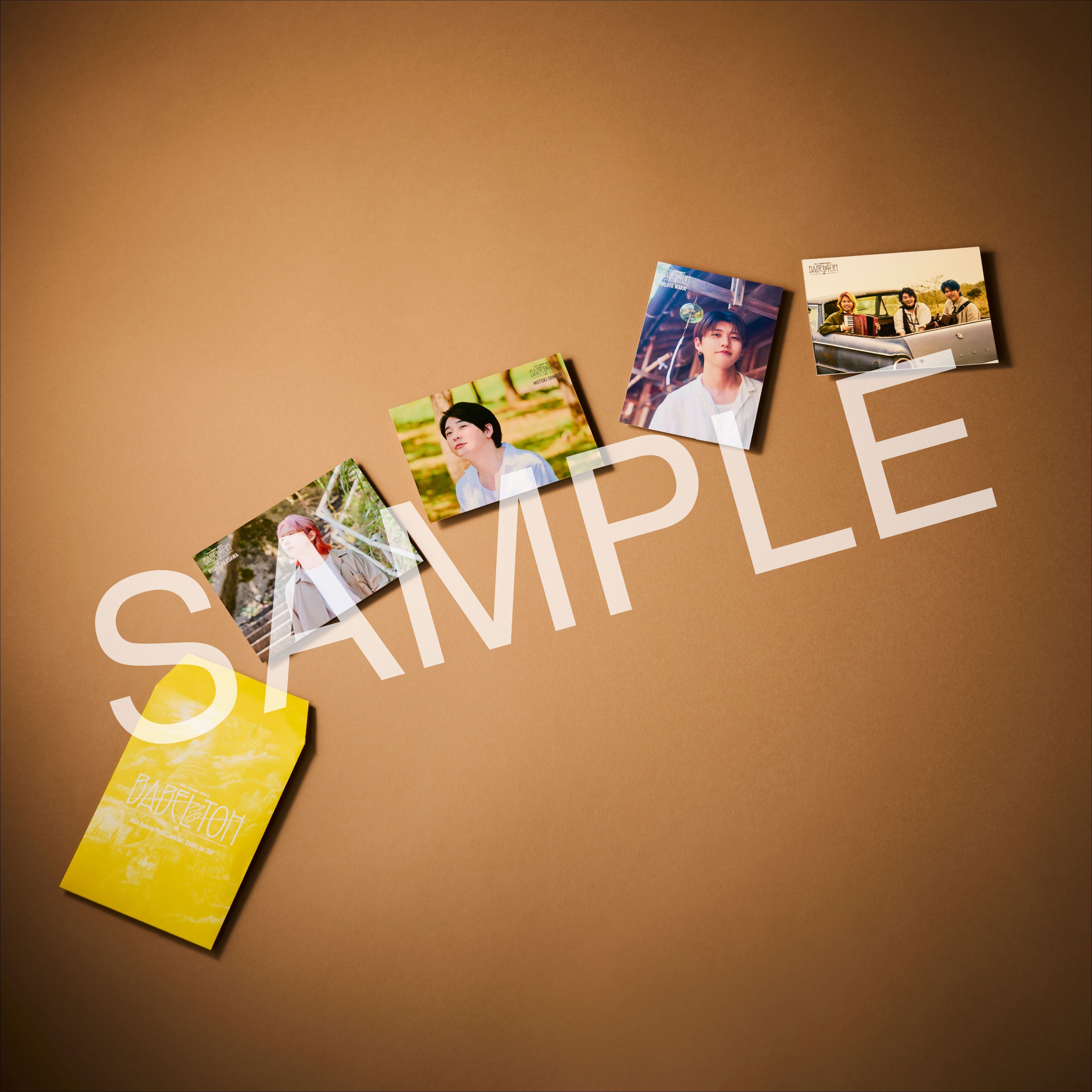 MGA Special Photo Card Set“BABEL no TOH” MGA Special Photo Card Set “BABEL no TOH” – Mrs. GREEN APPLE